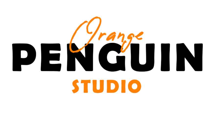 Orange Penguin Studio Text